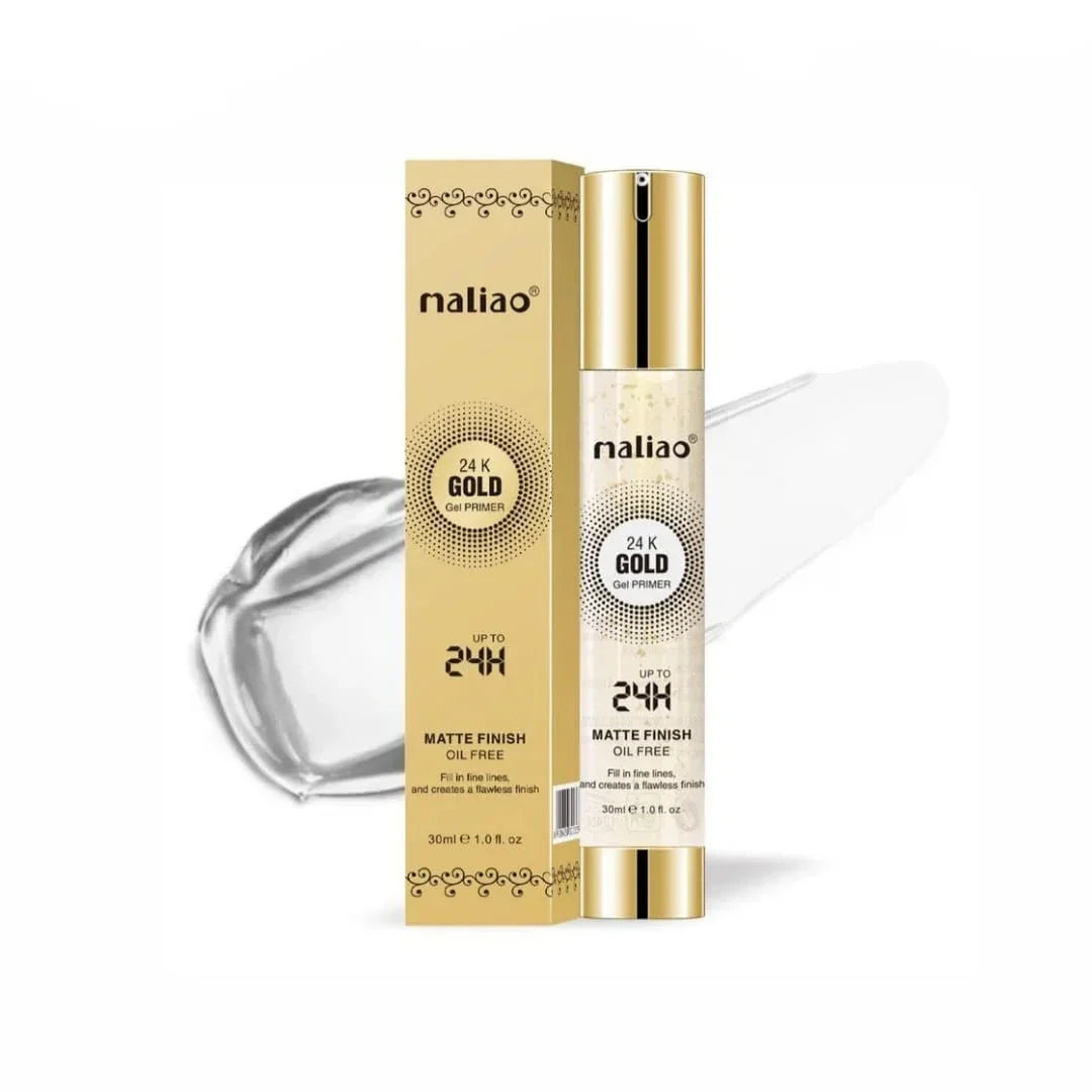 MALIAO 24K Gold Gel Matte Finish Oil-Free Primer  - 30ml - Buy Online in Pakistan at Cosmia.pk