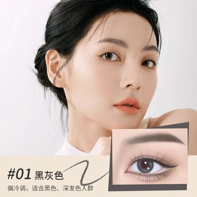 MANSLY 2 In 1 Eyebrow Pencil Natural Waterproof Smooth For Outlining - Buy Online in Pakistan at Cosmia.pk