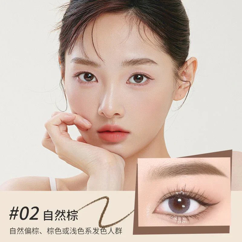 MANSLY 2 In 1 Eyebrow Pencil Natural Waterproof Smooth For Outlining - Buy Online in Pakistan at Cosmia.pk