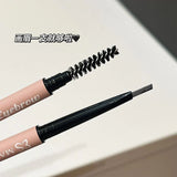 MANSLY 2 In 1 Eyebrow Pencil Natural Waterproof Smooth For Outlining - Buy Online in Pakistan at Cosmia.pk