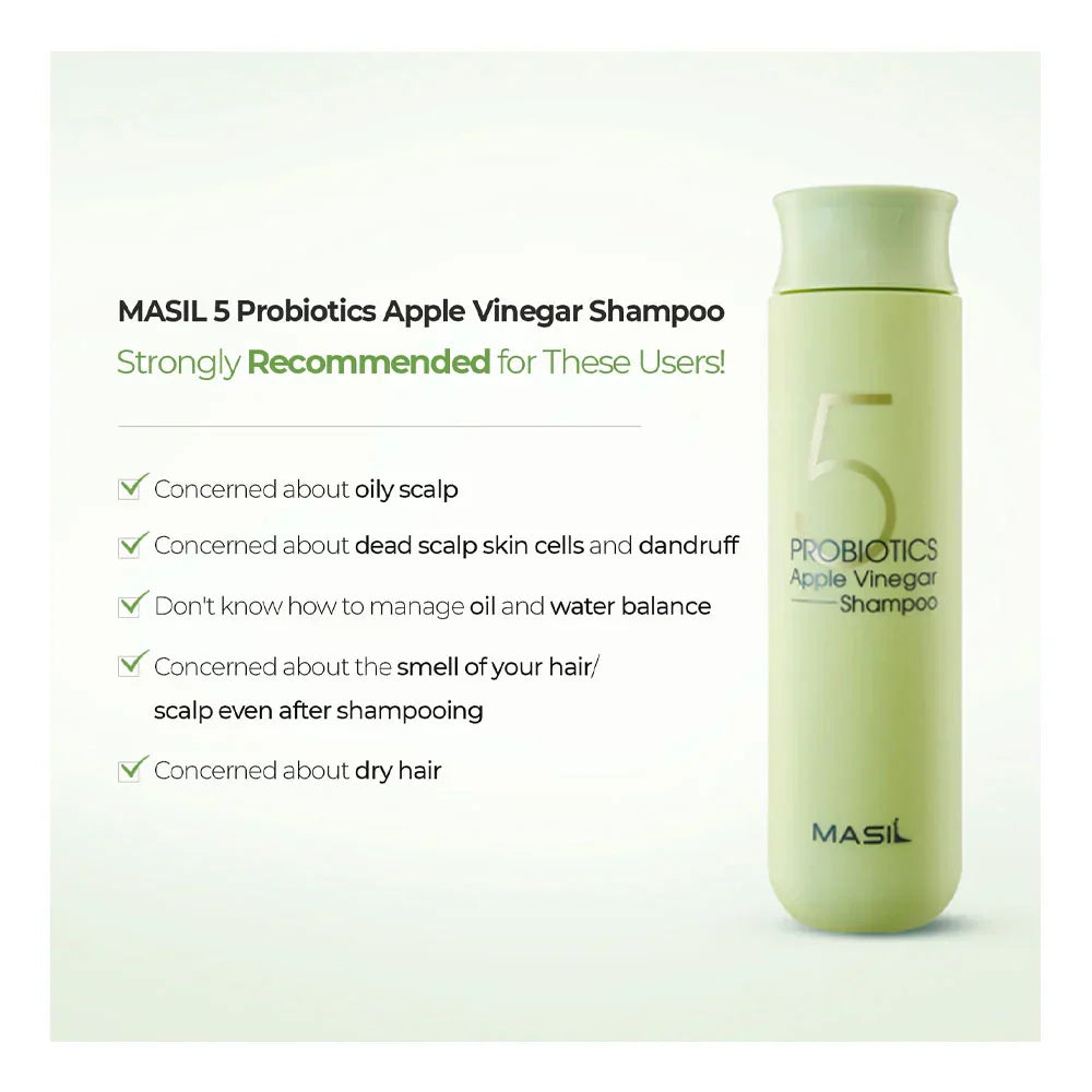 MASIL 5 PROBIOTICS Apple Vinegar Shampoo - 300ml - Buy Online in Pakistan at Cosmia.pk