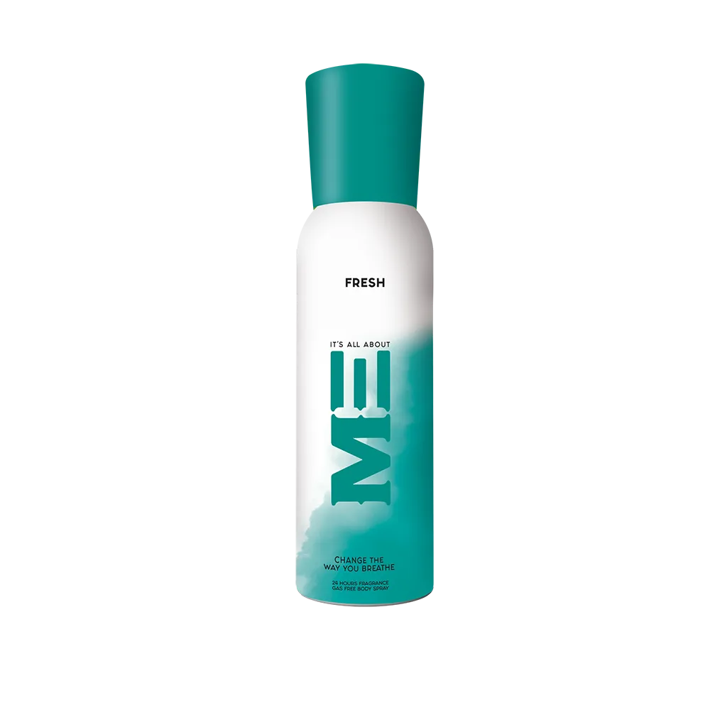 ME Fresh Gas Free Body Spray - 120ml - Buy Online in Pakistan at Cosmia.pk