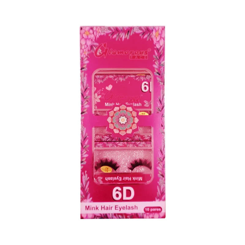 Glamorous Face 6D Mink Hair Eyelashes 10 Pieces GF 8065 - Buy Online in Pakistan at Cosmia.pk