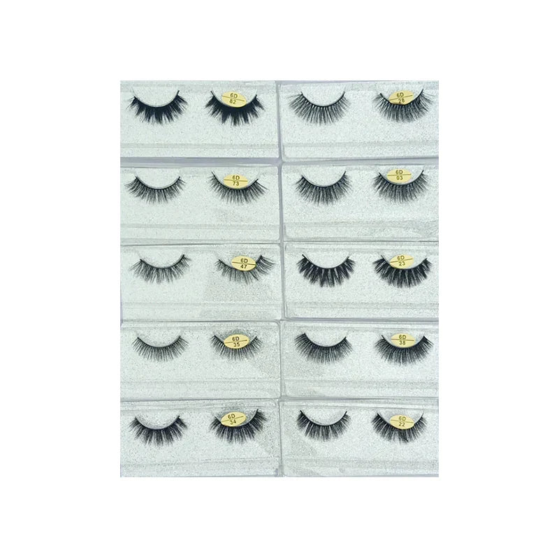 Glamorous Face 6D Mink Hair Eyelashes 10 Pieces GF 8065 - Buy Online in Pakistan at Cosmia.pk