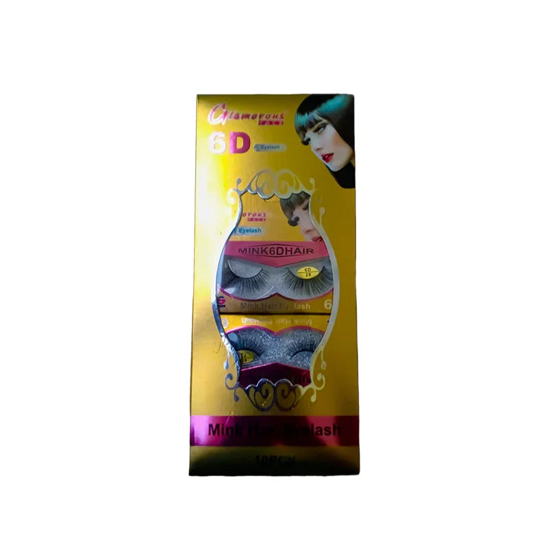 Glamorous Face 6D Mink Hair Eyelashes 10 Pieces GF 8061 - Buy Online in Pakistan at Cosmia.pk
