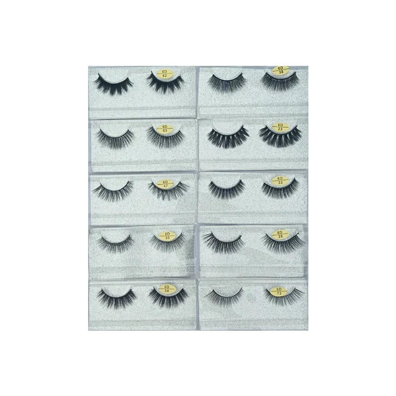Glamorous Face 6D Mink Hair Eyelashes 10 Pieces GF 8064 - Buy Online in Pakistan at Cosmia.pk