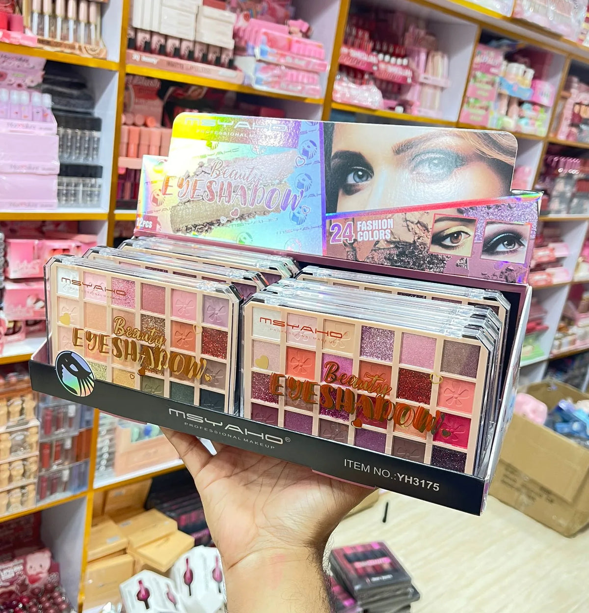 Msyaho Beauty Eyeshadow Palette - 24 Colors - Buy Online in Pakistan at Cosmia.pk
