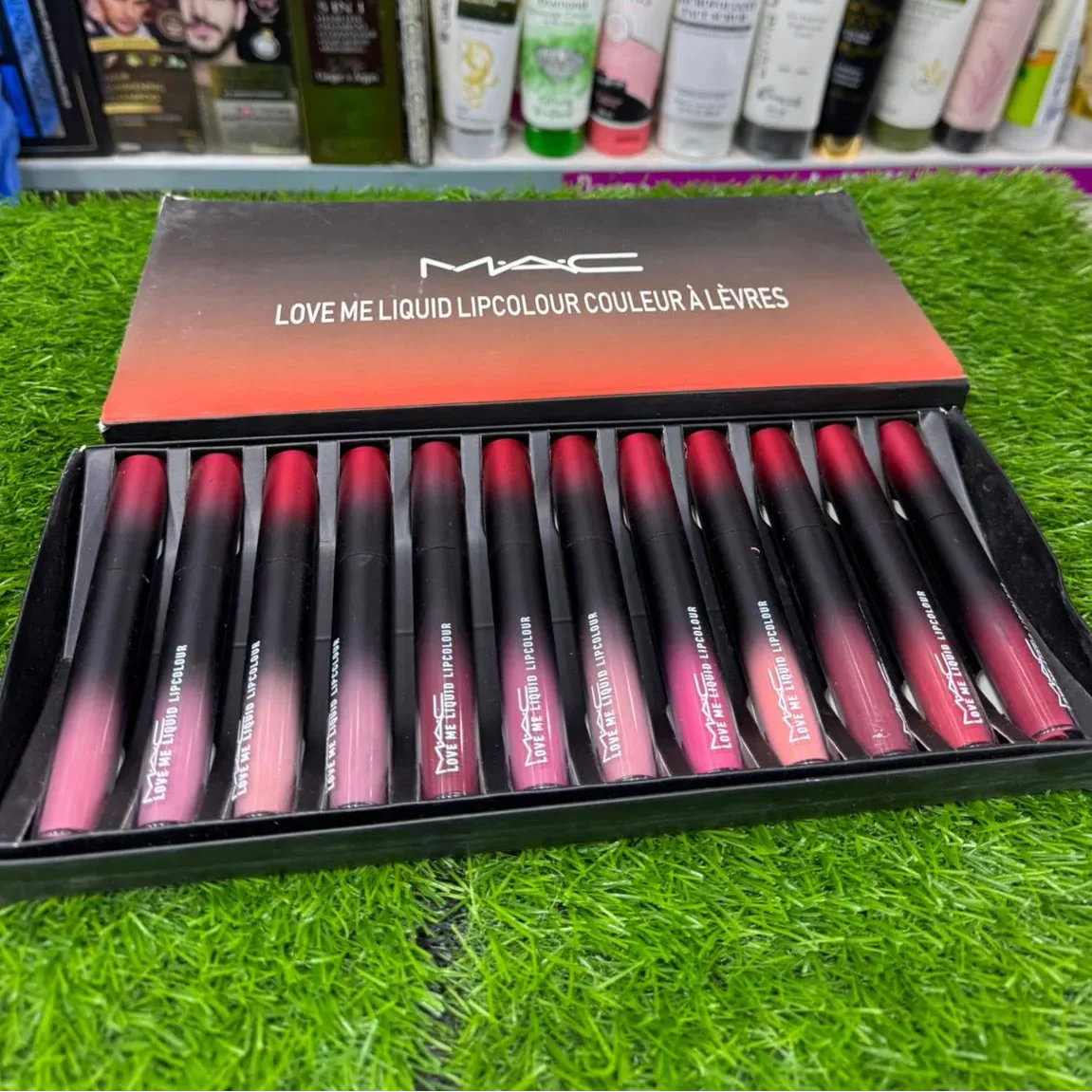 Mac lip gloss pack of 12 - Buy Online in Pakistan at Cosmia.pk