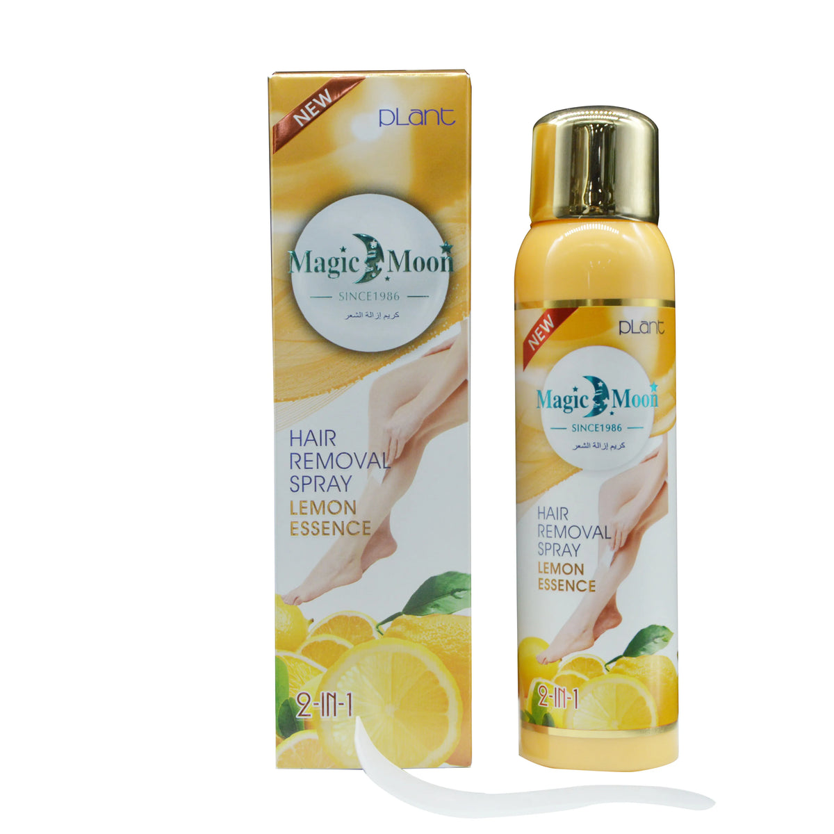 Magic Moon Lemon Essence Hair Removel Spray - Buy Online in Pakistan at Cosmia.pk