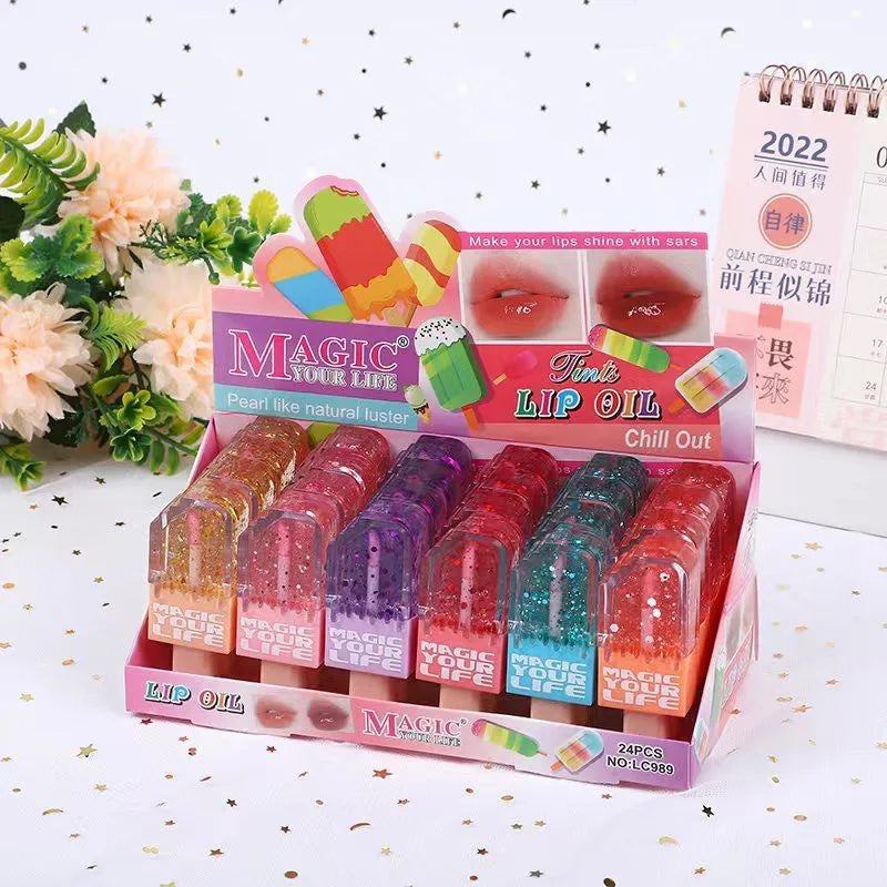 Magic Your Life Ice Cream Pink Magic Lip Gloss Lip Oil - Buy Online in Pakistan at Cosmia.pk