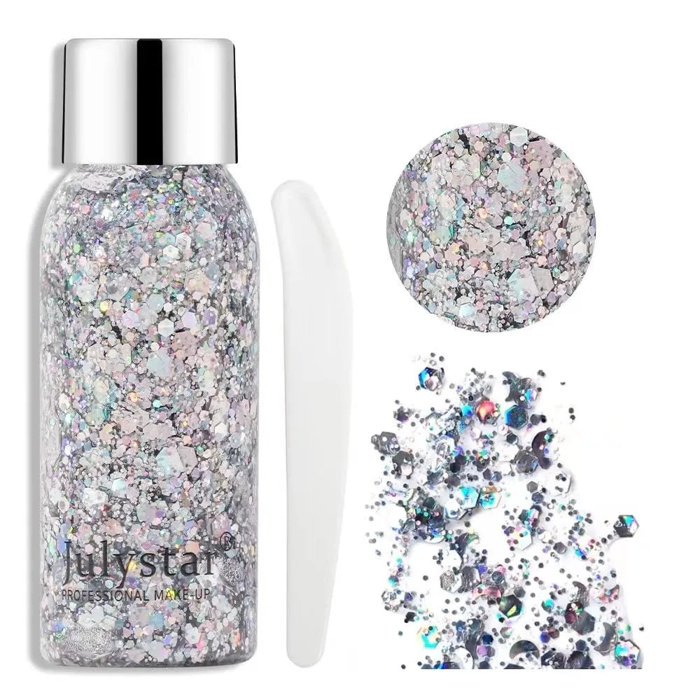 July Star Makeup Glitter Liquid Eye Shadow  - 30ml - Buy Online in Pakistan at Cosmia.pk
