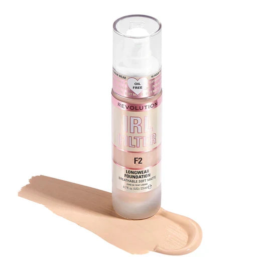 Makeup Revolution IRL Filter Longwear Foundation 23ml - Buy Online in Pakistan at Cosmia.pk
