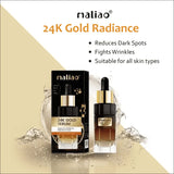 Maliao 24K Gold Serum for Smoothing Wrinkles & Revitalizing Skin - 30ml - Buy Online in Pakistan at Cosmia.pk