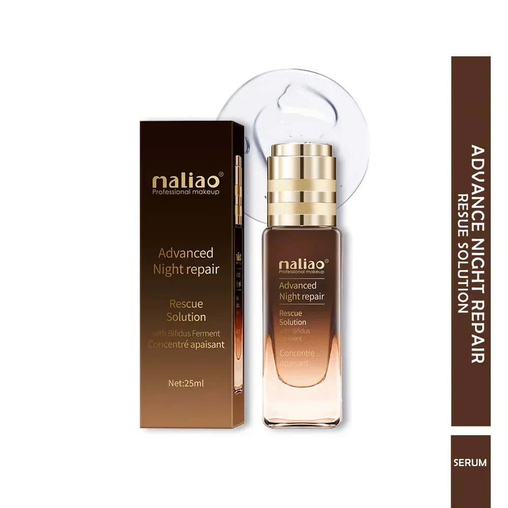 Maliao Advanced Night Repair Rescue Solution Serum 25ml - Buy Online in Pakistan at Cosmia.pk