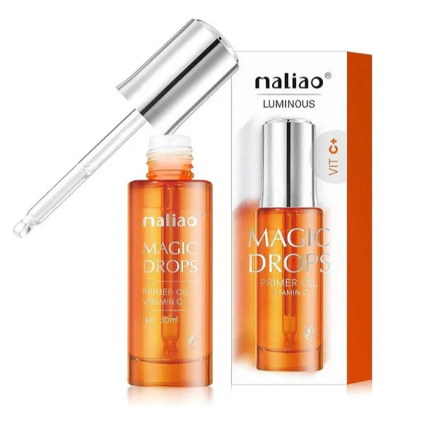 Maliao Luminous Magic Drops Primer Oil VITAMIN C 30ml - Buy Online in Pakistan at Cosmia.pk