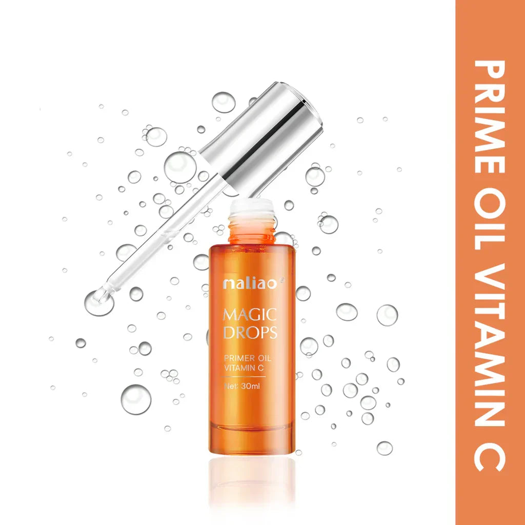 Maliao Luminous Magic Drops Primer Oil VITAMIN C 30ml - Buy Online in Pakistan at Cosmia.pk