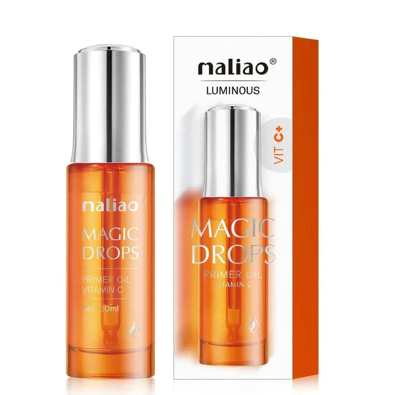 Maliao Luminous Magic Drops Primer Oil VITAMIN C 30ml - Buy Online in Pakistan at Cosmia.pk