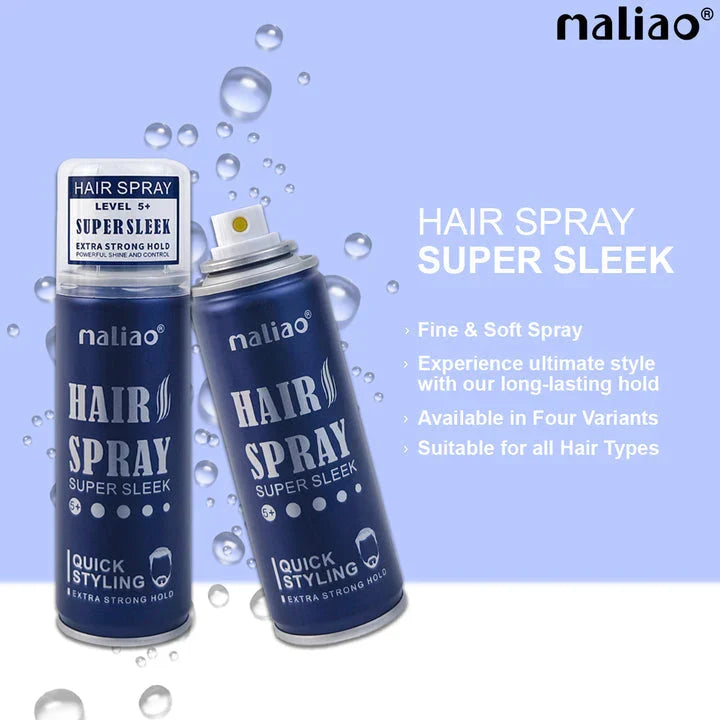 Maliao Hairspray Level 5+ - 150ml - Buy Online in Pakistan at Cosmia.pk