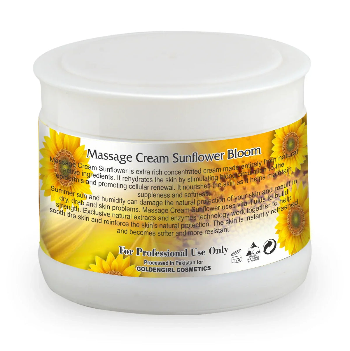 Soft Touch Massage Cream (Sunflower) 500ml - Buy Online in Pakistan at Cosmia.pk