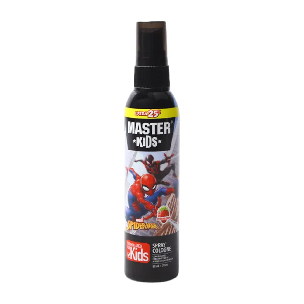Master Kids Spiderman Spray Cologne - 100ml - Buy Online in Pakistan at Cosmia.pk