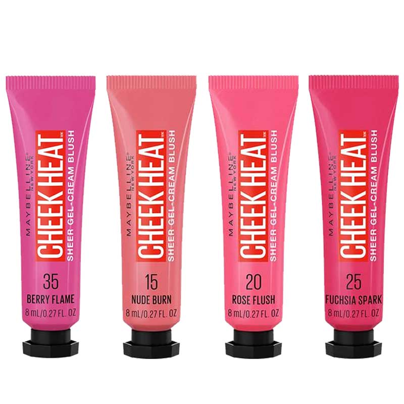 Original Maybelline Cheek Heat Gel Cream Blush - 8ml - Buy Online in Pakistan at Cosmia.pk