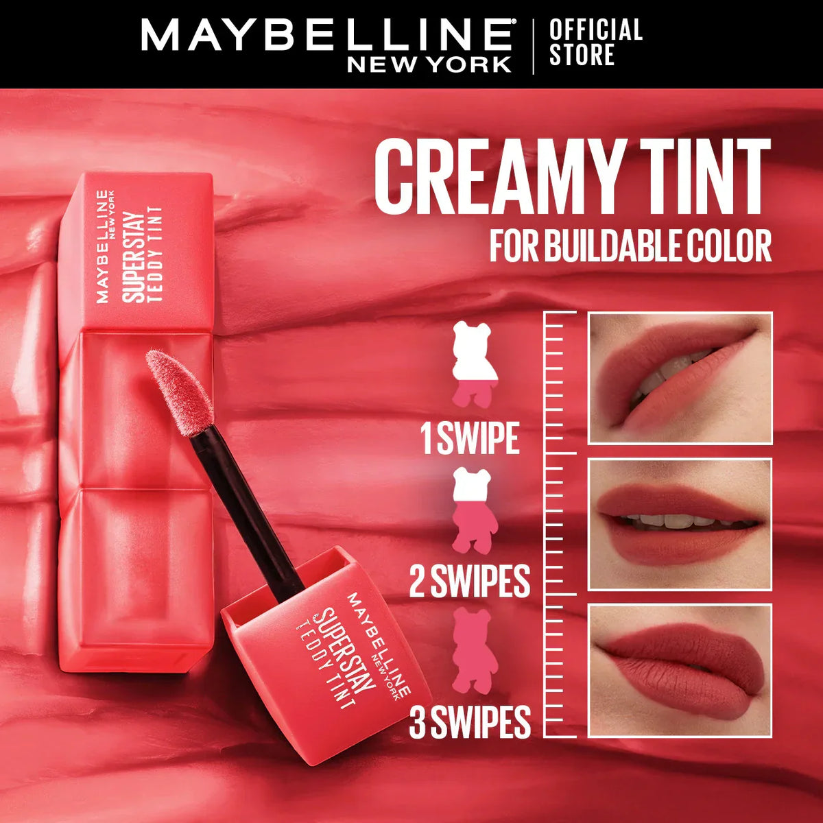 Original Maybelline - New York Superstay Teddy Tint - Buy Online in Pakistan at Cosmia.pk