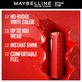 Original Maybelline Superstay Vinyl Ink Liquid Lipstick - Saucy 61 - Buy Online in Pakistan at Cosmia.pk