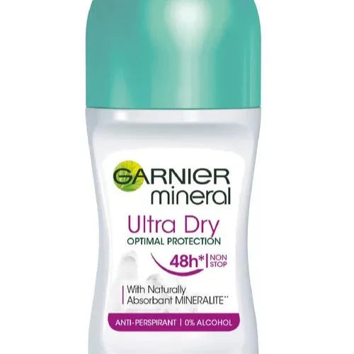 Garnier Mineral Ladies Roll On Ultra Dry - 50ml - Buy Online in Pakistan at Cosmia.pk