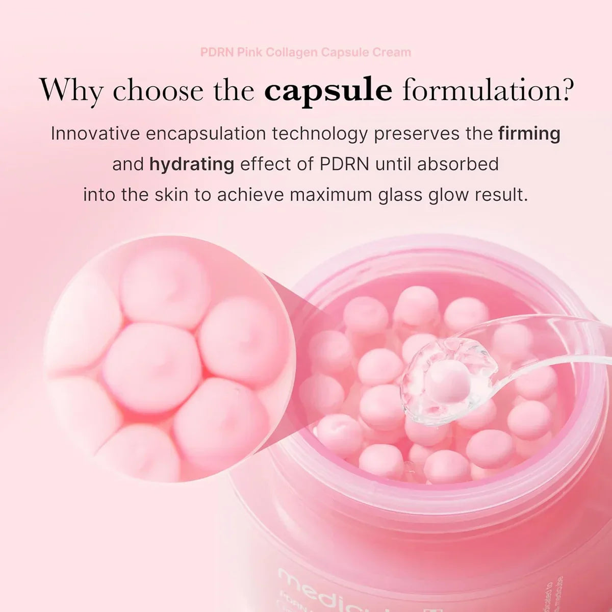 Medicube PDRN Pink Collagen Capsule Cream - 55g - Buy Online in Pakistan at Cosmia.pk