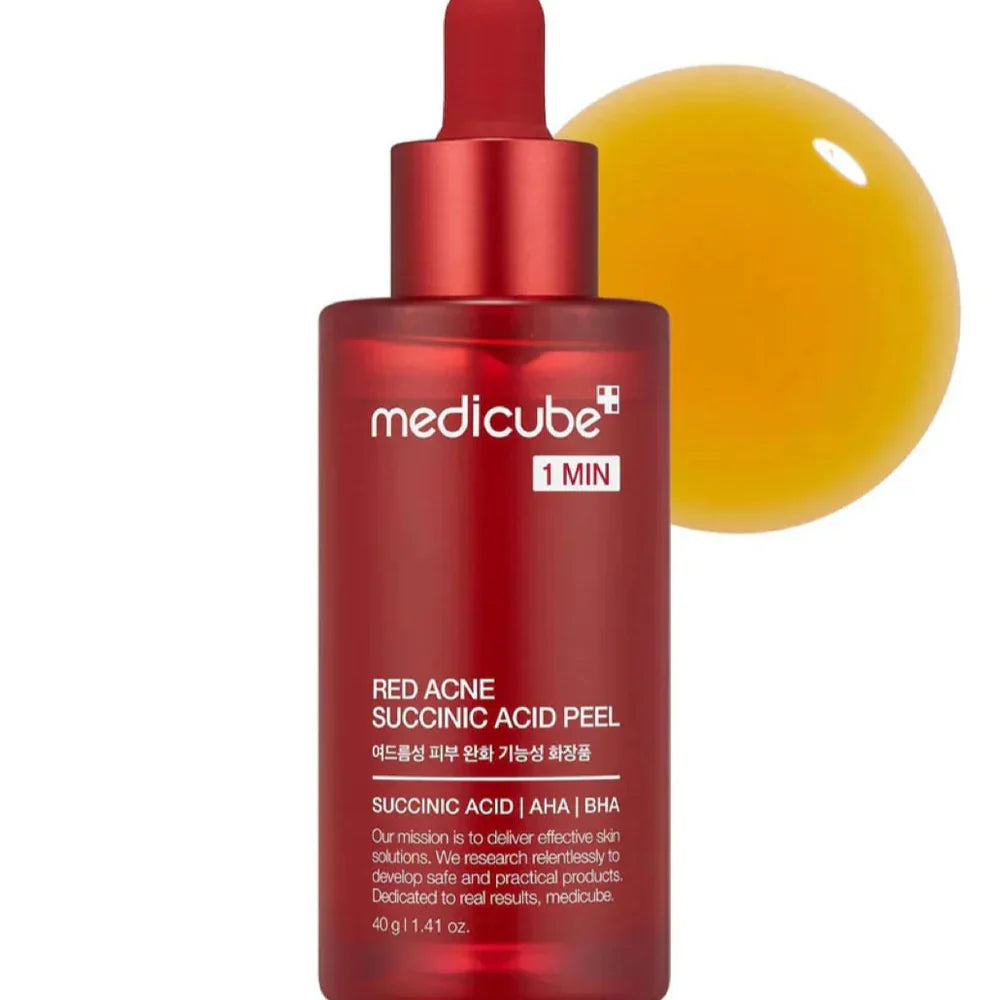 Medicube Red Acne Succinic Acid Peel - 40g - Buy Online in Pakistan at Cosmia.pk