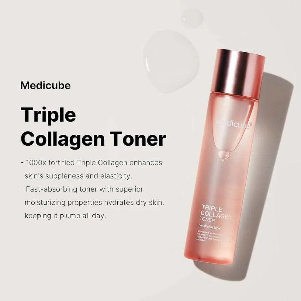 Medicube Triple Collagen Toner - 140ml - Buy Online in Pakistan at Cosmia.pk