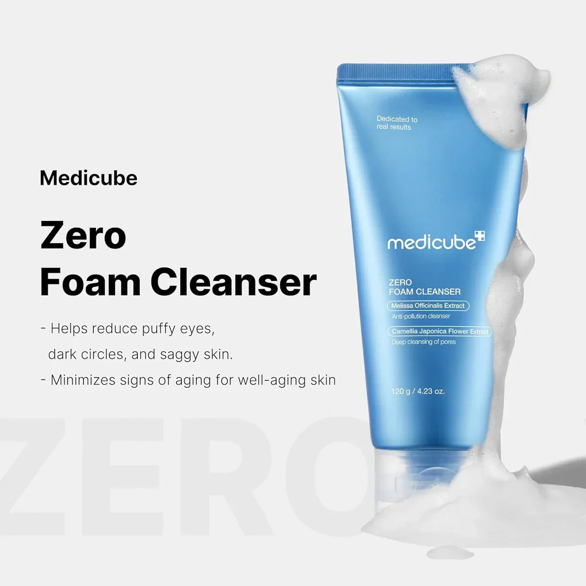 Medicube Zero Foam Cleanser  -  120g - Buy Online in Pakistan at Cosmia.pk