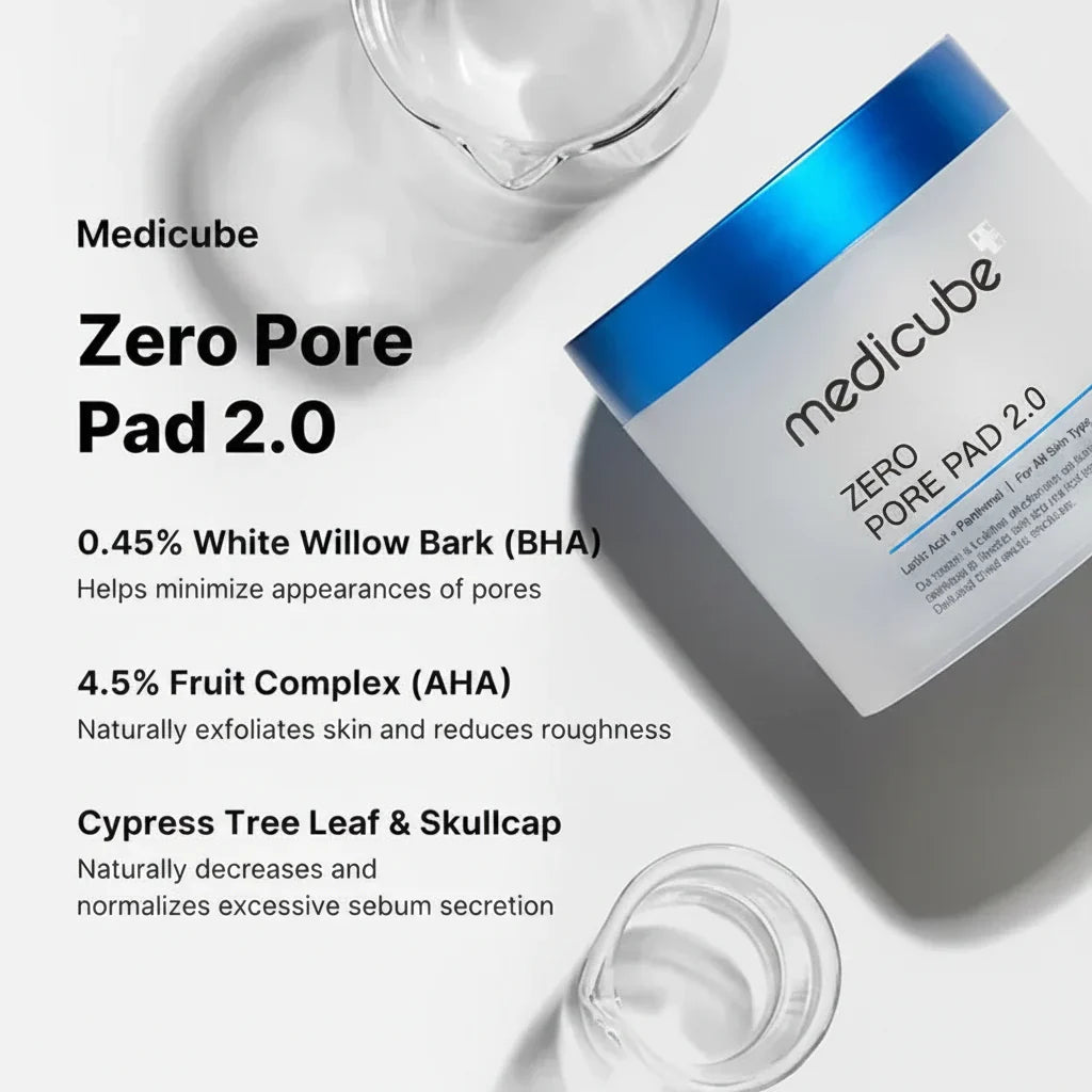 Medicube Zero Pore Toner Pads - 155g /70 Pads - Buy Online in Pakistan at Cosmia.pk