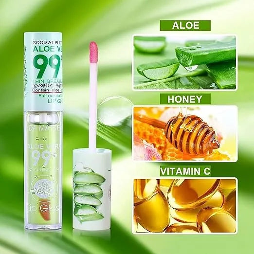 Micolor Beauty Aloe vera Soothing Gel Lip Gloss Each - Buy Online in Pakistan at Cosmia.pk