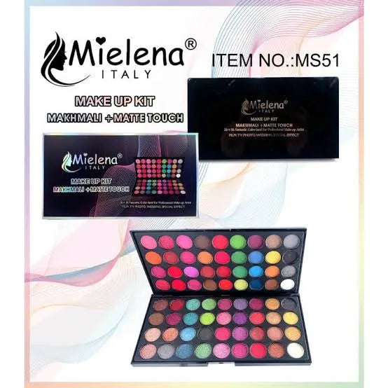 Mielena 36+36 Color eyeshadow palette - Buy Online in Pakistan at Cosmia.pk