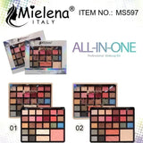 Mielena Italy 25 Color Makeup Palette – Eyeshadow, Blusher & Highlighter - Buy Online in Pakistan at Cosmia.pk