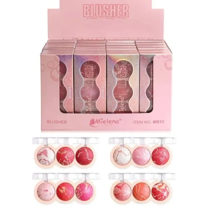 Mielena 3 Colors blusher Palette Each - Buy Online in Pakistan at Cosmia.pk