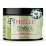 Mielle Rosemary Mint Strengthening Hair Masque - 340g - Buy Online in Pakistan at Cosmia.pk