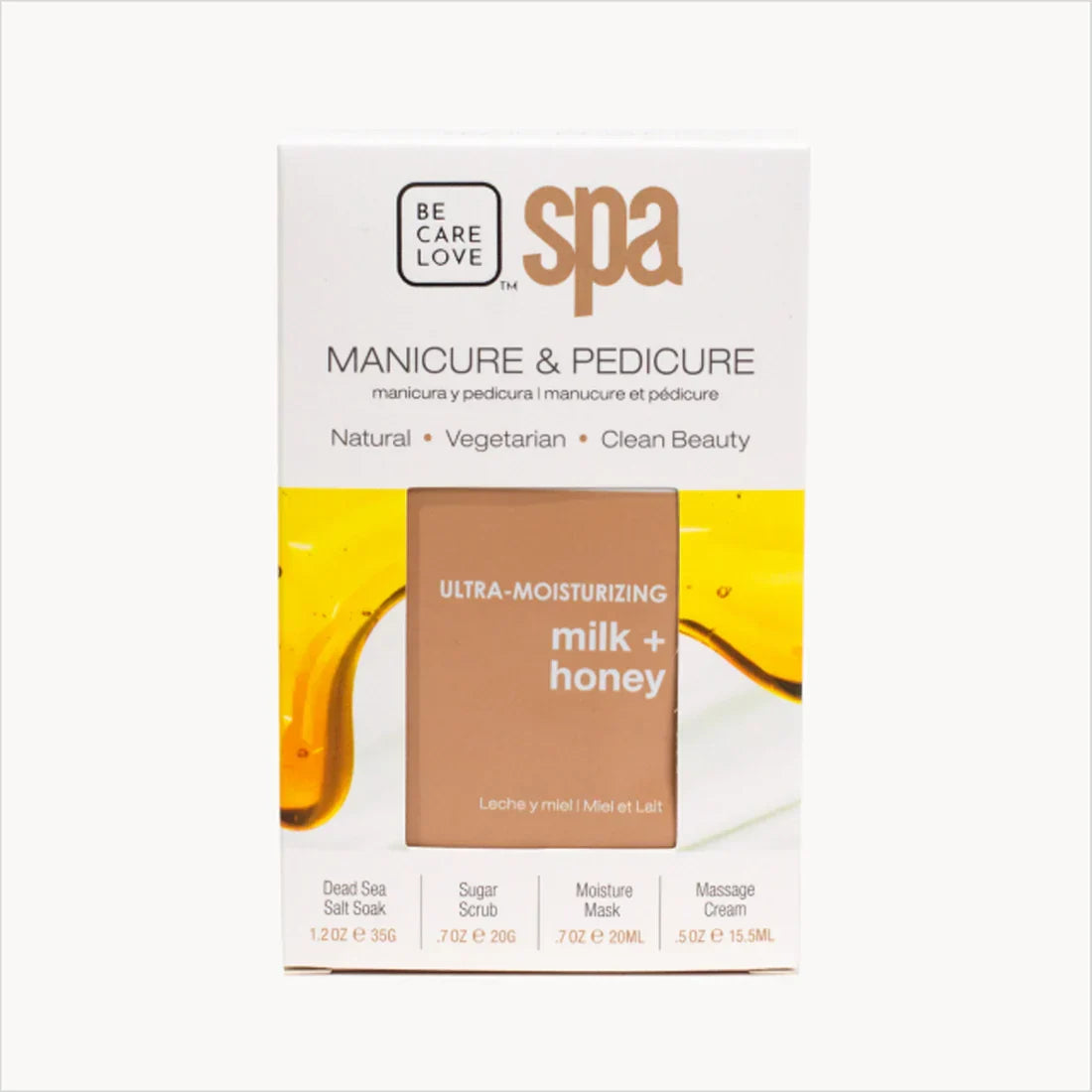 Be Care Love Milk + Honey Ultra-Moisturizing Spa 4 Pcs Set - Buy Online in Pakistan at Cosmia.pk