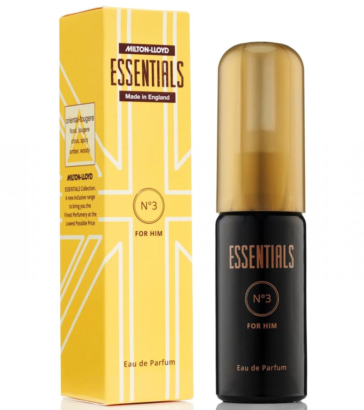 Milton Lloyd Essentials N 3 Perfume For Him - Eau De Parfum - 50 ml - Buy Online in Pakistan at Cosmia.pk