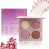 MISS ROSE Highlighter Palette - 4 Color - Buy Online in Pakistan at Cosmia.pk