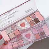 Miss Lara Eyeshadow Palette Shiny - 12 Colors - Buy Online in Pakistan at Cosmia.pk