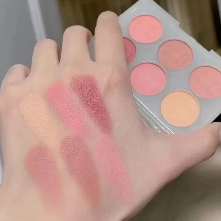 Miss Lara Blush Palette - 6 Color - Buy Online in Pakistan at Cosmia.pk