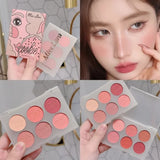 Miss Lara Blush Palette - 6 Color - Buy Online in Pakistan at Cosmia.pk