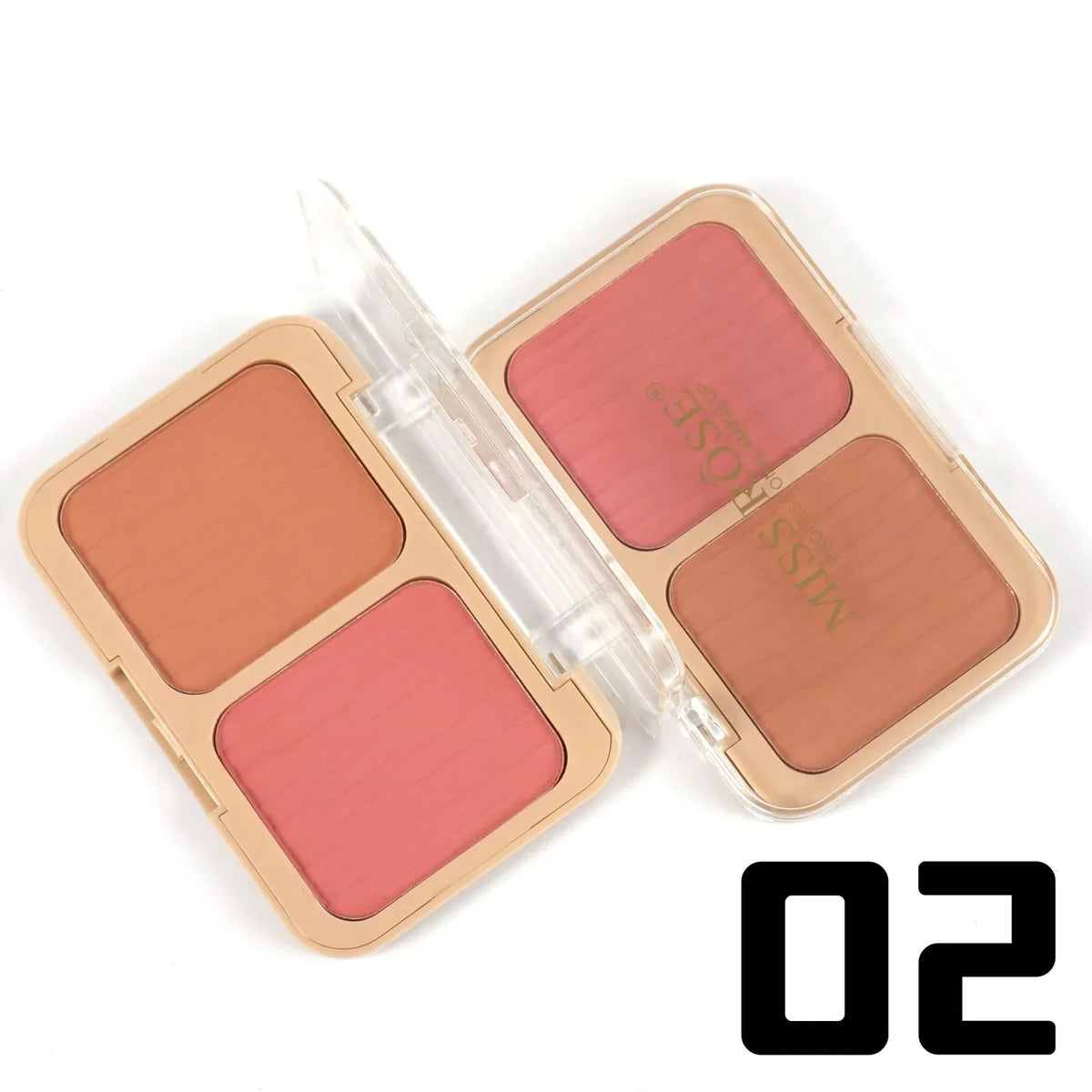 Miss Rose Blush Palette - 2-Color - Buy Online in Pakistan at Cosmia.pk