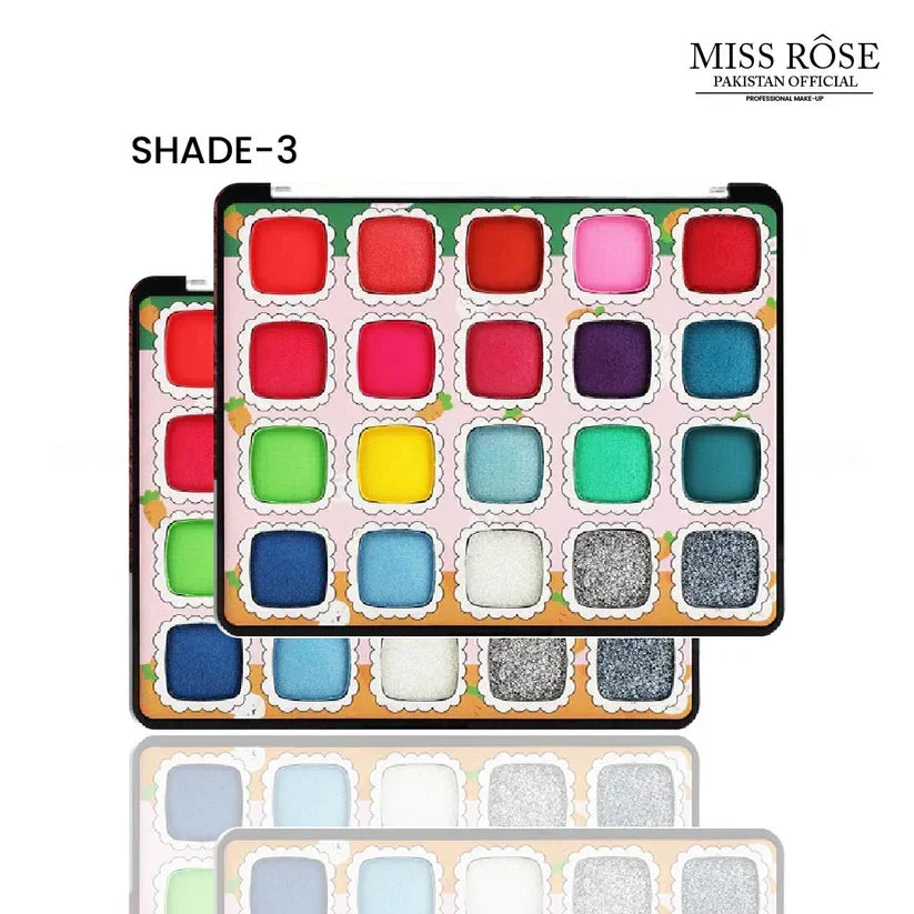 Miss Rose 20 Multicolor Eyeshadow Palette - Buy Online in Pakistan at Cosmia.pk