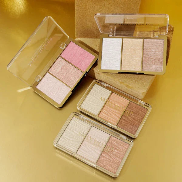 Miss Rose 3 Color Hyper Real Highlighter kit - Buy Online in Pakistan at Cosmia.pk