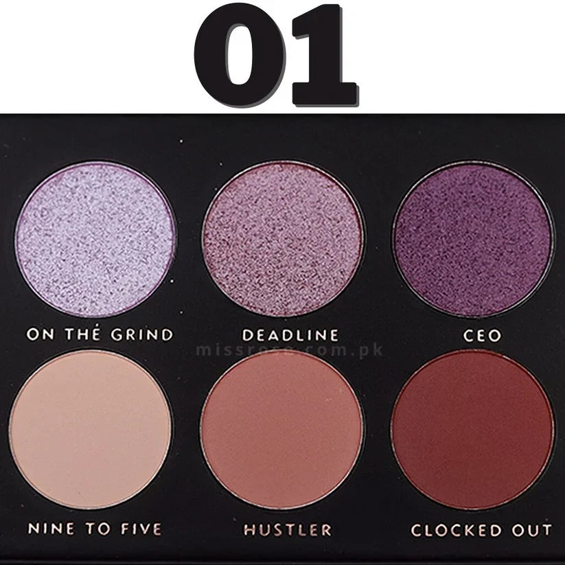 Miss Rose Eyeshadow Palette -  6 Color - Buy Online in Pakistan at Cosmia.pk