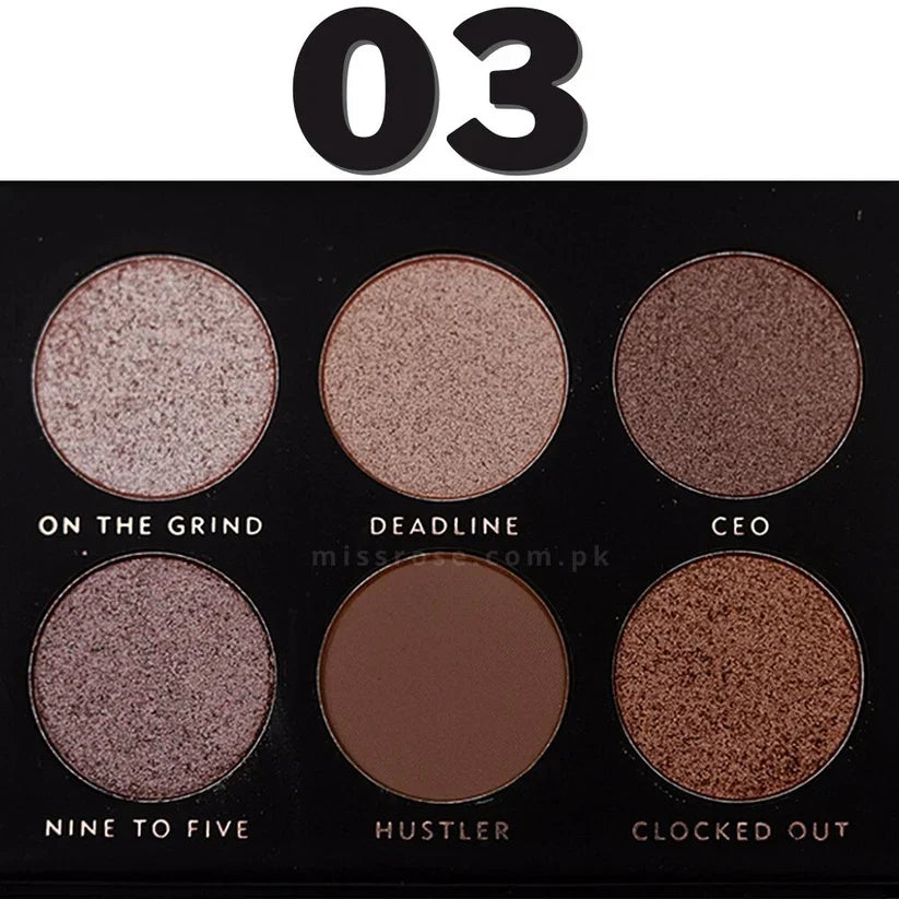 Miss Rose Eyeshadow Palette -  6 Color - Buy Online in Pakistan at Cosmia.pk