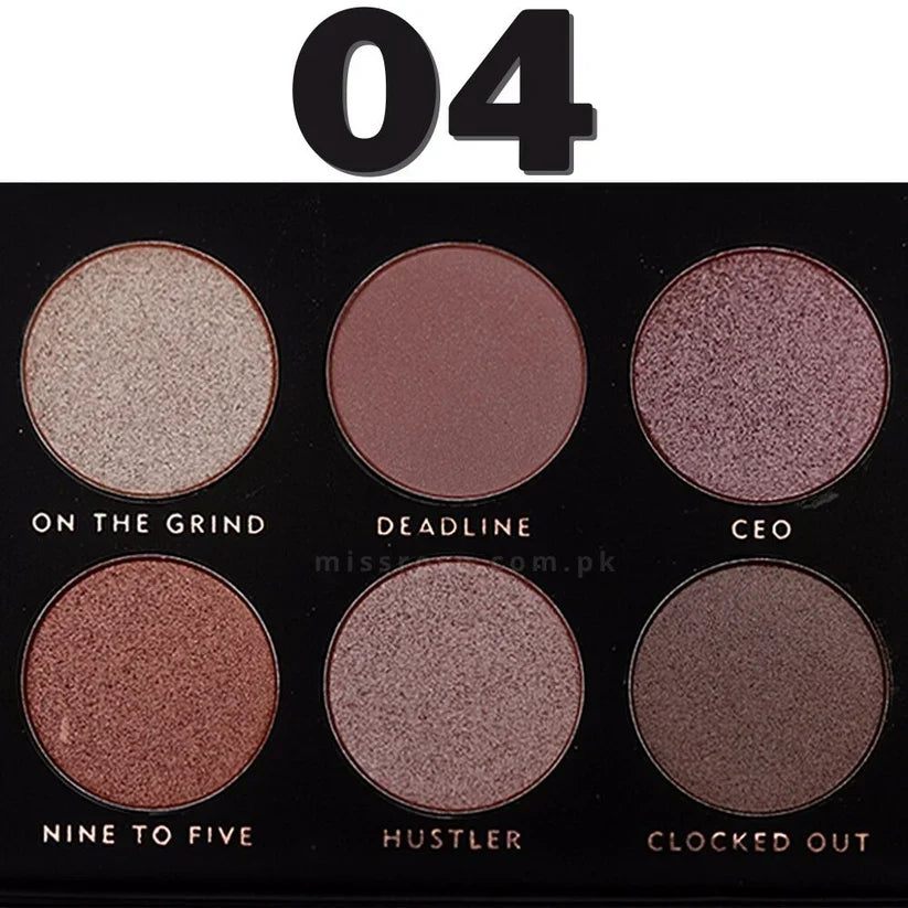 Miss Rose Eyeshadow Palette -  6 Color - Buy Online in Pakistan at Cosmia.pk